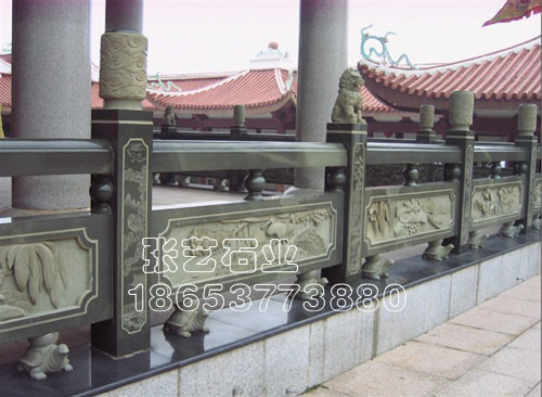 寺院石圍欄石護(hù)欄
